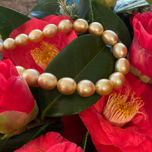 Load image into Gallery viewer, 'Weeroona' a deep gold South Sea Pearl Strand