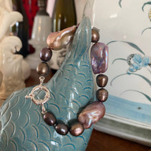 Load image into Gallery viewer, ‘Chocolate Delight ’ Freshwater Pearl Bracelet