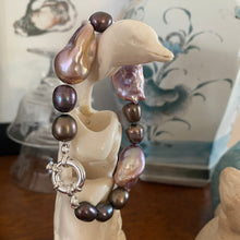 Load image into Gallery viewer, ‘Chocolate Delight ’ Freshwater Pearl Bracelet