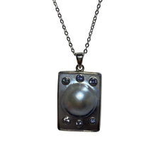 Load image into Gallery viewer, 'Azar' Australian South Sea 'Mabe' pearl pendant