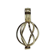 Load image into Gallery viewer, Pearl Cage - swirl 12mm