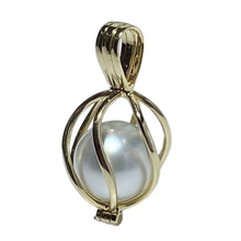 Load image into Gallery viewer, Pearl Cage - swirl 12mm
