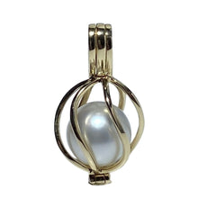 Load image into Gallery viewer, Pearl Cage - swirl 12mm