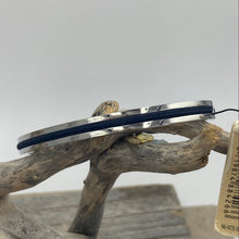 Load image into Gallery viewer, &#39;Navarch&#39; Navy &amp; Silver 6mm Pig &amp; Hen Mens Bracelet
