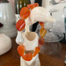 Load image into Gallery viewer, &quot;Carnelian&quot; and Freshwater Pearl Bracelet
