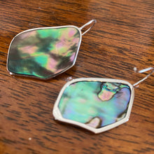 Load image into Gallery viewer, &#39;Bluey&#39; Paua shell Earrings
