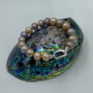‘Kazu’ Multicolour Freshwater Pearl Bracelet
