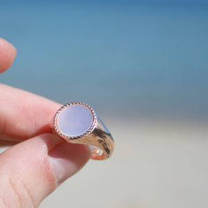 'Glow' Mother of Pearl Ring