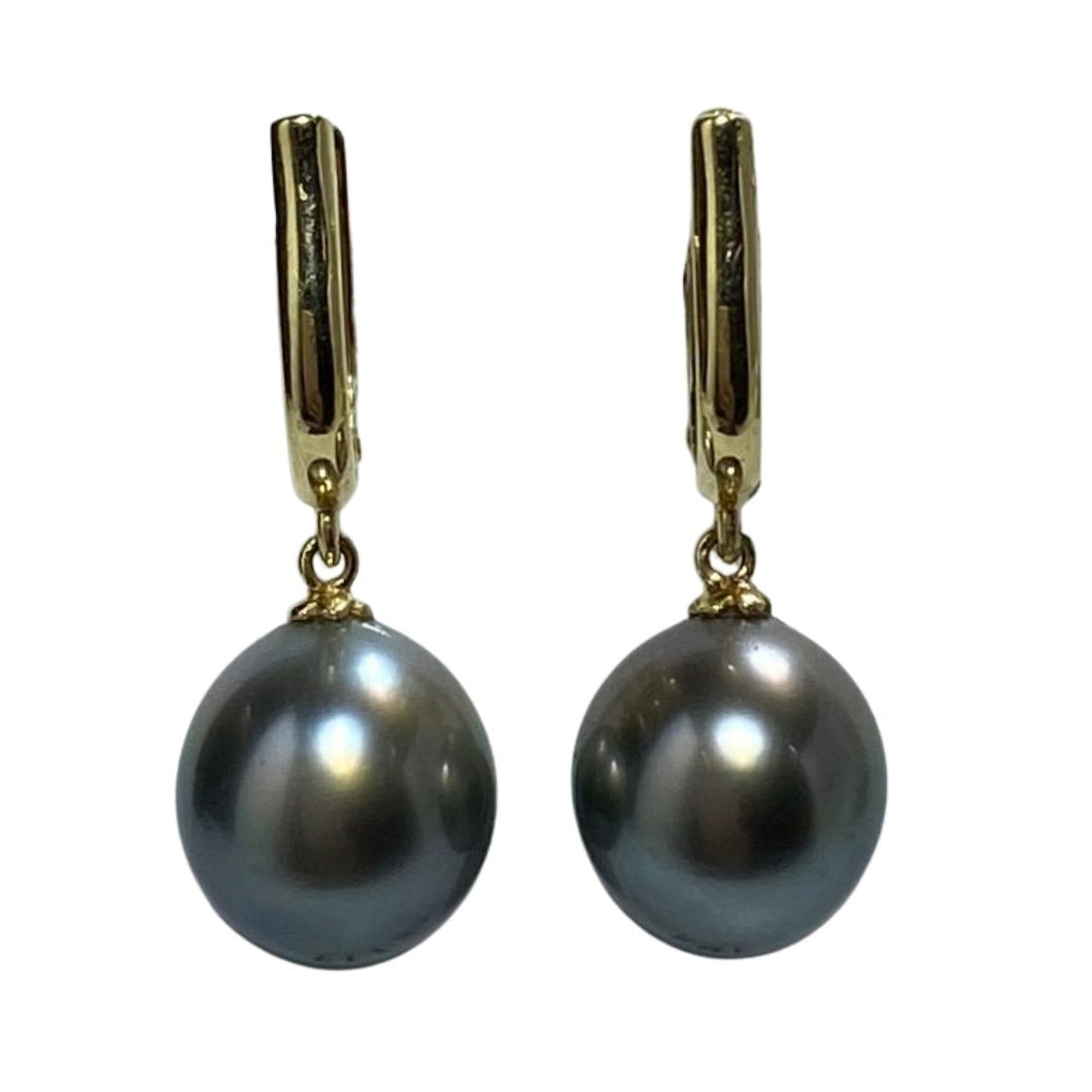 'Talissa' Tahitian South Sea Pearl earrings
