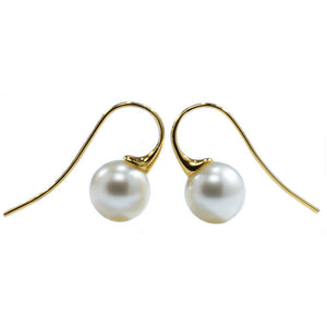 'Franklin5' Australian South sea pearl earrings