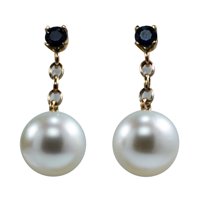 'Shelly5' Australian South sea pearl earrings