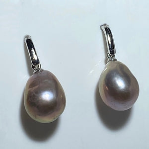 'Jayla Pink' Freshwater Pearl Earrings