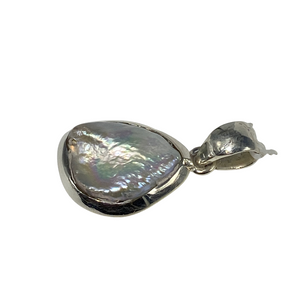 "Dahlia" Biwa Freshwater Pearl Pendant