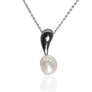 'Pointy' Freshwater Pearl Pendant