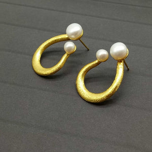 'Teardrops' Freshwater Pearl Earrings