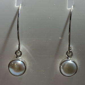 'Dolly' Hook Style Freshwater Pearl Earrings