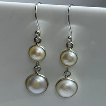 Load image into Gallery viewer, &#39;Caroline&#39; Hook Style Freshwater Pearl Earrings
