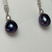 Load image into Gallery viewer, &#39;Madeline&#39; Stud Style Freshwater Pearl Earrings
