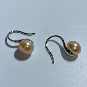 'Heidi' Hook Style Freshwater Pearl Earrings