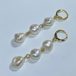 "Jordan” Freshwater Pearl Earrings