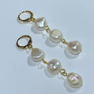 "Jordan” Freshwater Pearl Earrings