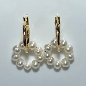 "Layla" Detachable Freshwater Pearl Earrings