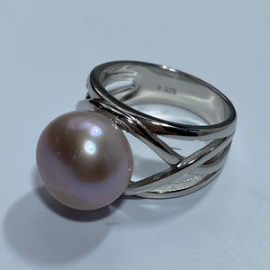 'Polyp' Freshwater Pearl Ring