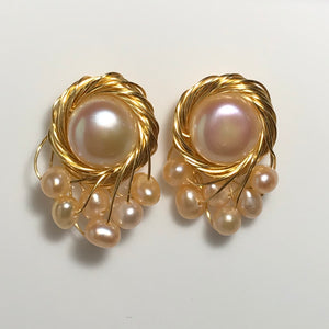 'Addison' Freshwater Pearl Earrings