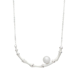 'Bamboo' Freshwater Pearl Pendant