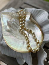 Load image into Gallery viewer, &#39;Weeroona&#39; Australian South Sea Pearl Strand Golden tones

