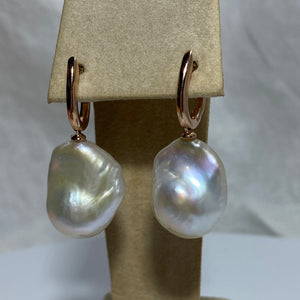 "RoseAnna" Freshwater Pearl Earrings