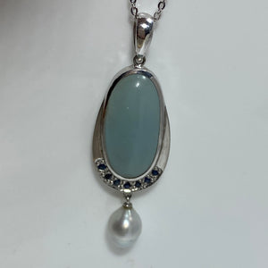 'Asan' Australian South Sea pearl pendant