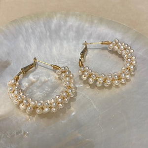 'Paola' Freshwater Pearl Earrings