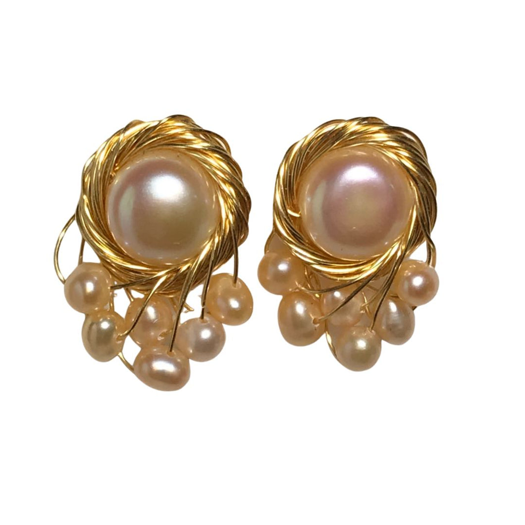 'Addison' Freshwater Pearl Earrings
