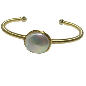 'Coin' Freshwater Pearl Bracelet