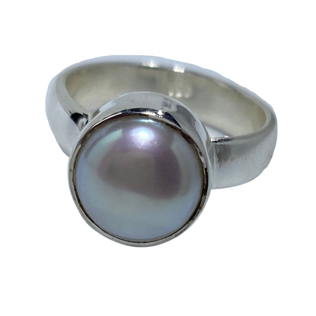 'Conch' Freshwater Pearl Ring