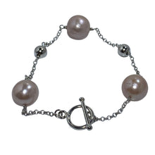 Load image into Gallery viewer, &quot;Ivana&quot; Edison Pink Freshwater Pearl Bracelet
