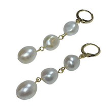 Load image into Gallery viewer, &quot;Janice&quot; Freshwater Pearl Earrings
