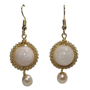 "Amari" Freshwater Pearl Earrings