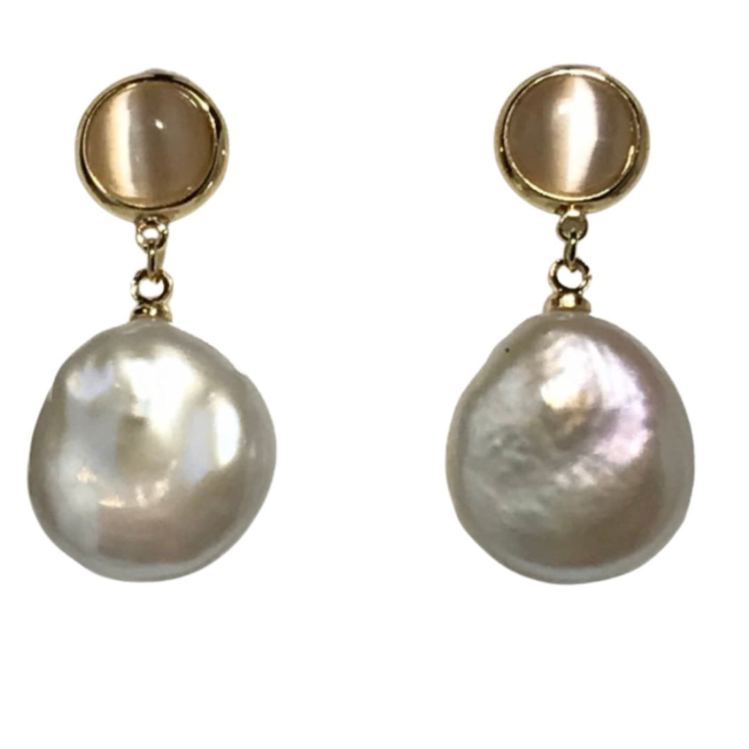'Christen' Freshwater Pearl Earrings