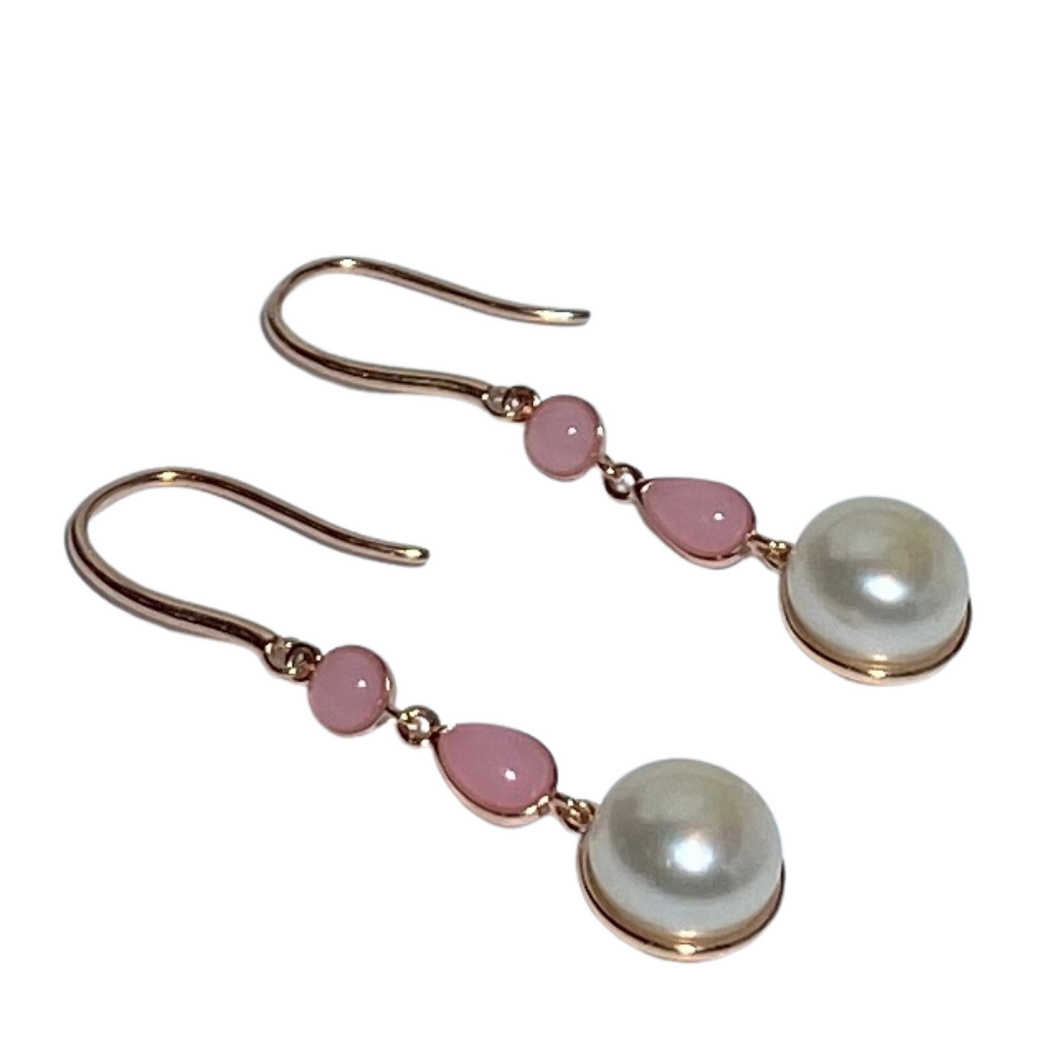 'Rosalin' Freshwater Pearl Earrings
