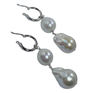 "Jardine" Freshwater Pearl Earrings