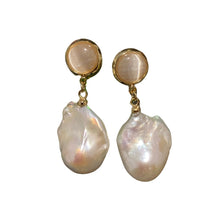 Load image into Gallery viewer, &#39;Brigita&#39; Freshwater Pearl Earrings
