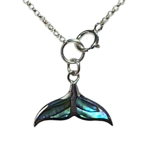 Paua Shell "Whale Tail" Bracelet
